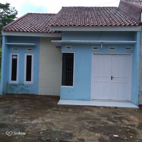 foto tampak rumah tipe 36/72 perumahan Pamardi Garden