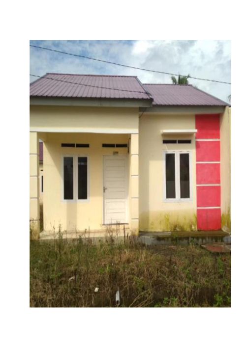 foto tampak rumah tipe 36 perumahan Safira Residence