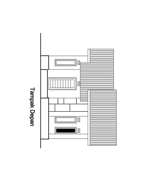 foto tampak rumah tipe Subsidi perumahan Attaqwa Permai