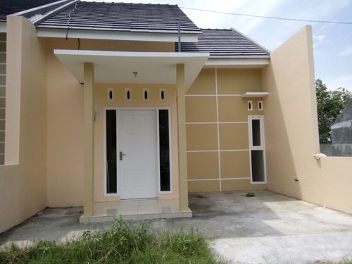 foto tampak rumah tipe 36/98 perumahan VILLA LAVENDER REGENCY