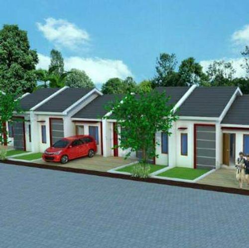 foto tampak rumah tipe 36/65 perumahan Perumahan Griya Pelem Permai