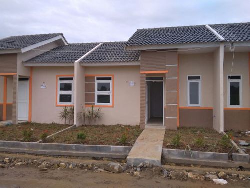 foto tampak rumah tipe 30/60 perumahan GARDEN VIEW