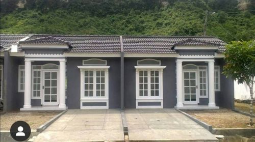 foto tampak rumah tipe Emerald perumahan Puri Permata Indah