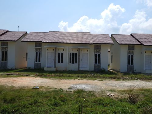 foto tampak rumah tipe 36/98 perumahan GRAND ALFATIH RESIDENCE