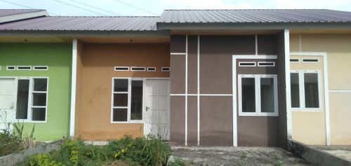 foto tampak rumah tipe 36/72 perumahan Cempaka Putih