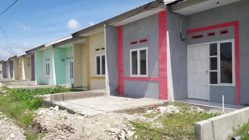 foto tampak rumah tipe 36/72 perumahan Cempaka Putih