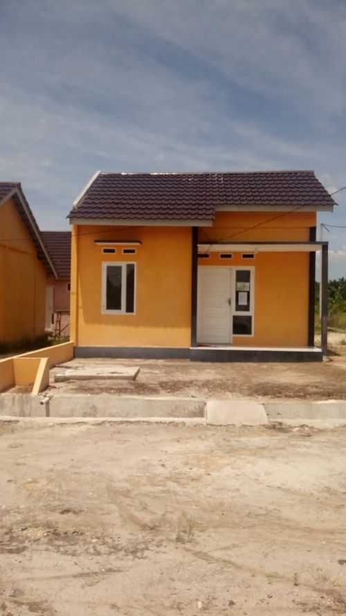 foto tampak rumah tipe 36 perumahan perumahan graha mantap residence