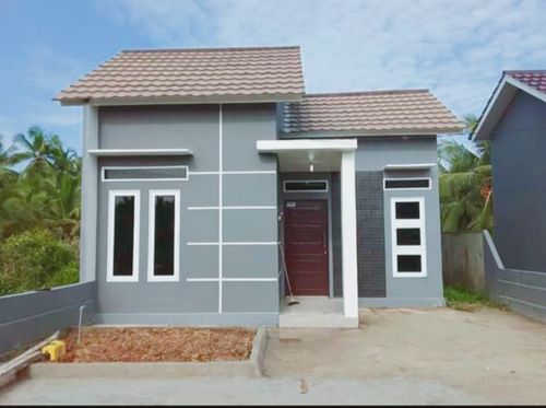 foto tampak rumah tipe 36 perumahan SETAPUK ASRI