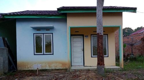 foto tampak rumah tipe 36 A.4 perumahan Blerent Villa