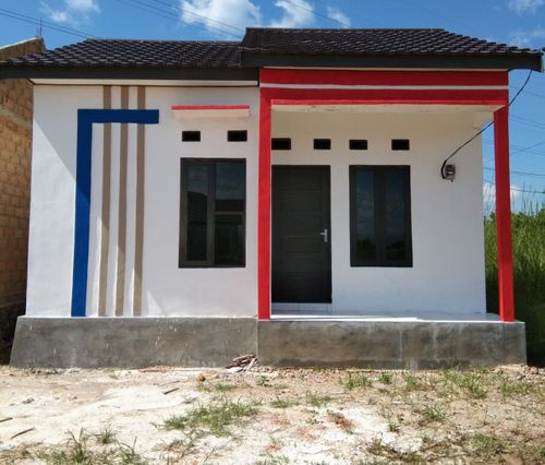 foto tampak rumah tipe 36 perumahan BUMI HUNIAN PERMAI 2
