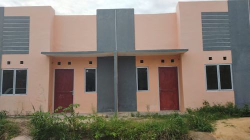foto tampak rumah tipe 30/66 perumahan ARTHA INDAH