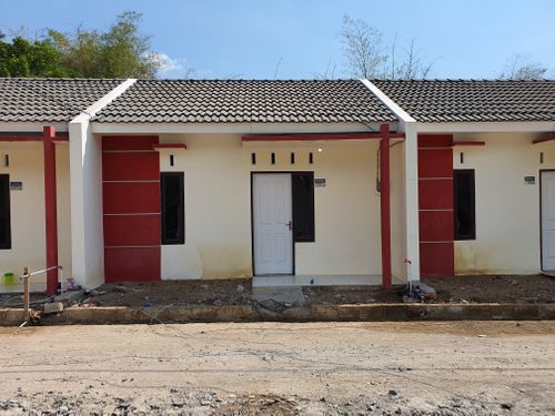 foto tampak rumah tipe 30/60 perumahan WITJITRA LAND GAUM KARANGANYAR