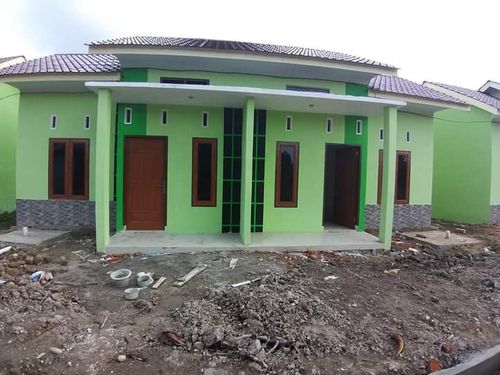 foto tampak rumah tipe 36 perumahan GRAHA CAMBAHAN CITY