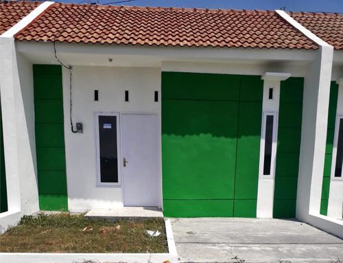 foto tampak rumah tipe 30/60 perumahan BERSIH RESIDENCE