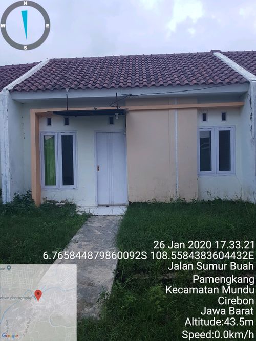 foto tampak rumah tipe GRAHA KEANDRA PAMENGKANG perumahan GRAHA KEANDRA PAMENGKANG