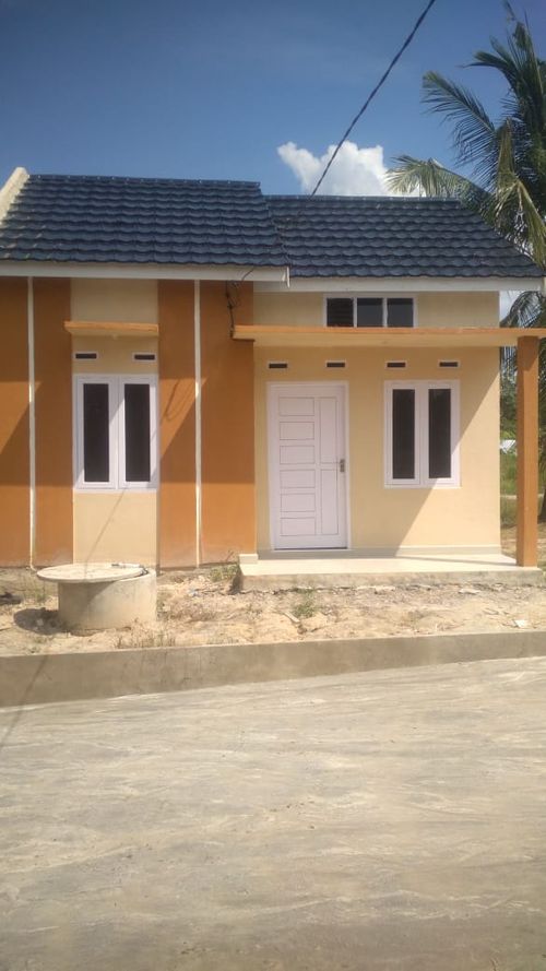 foto tampak rumah tipe 36 perumahan PERUMAHAN MARIO RESIDENCE
