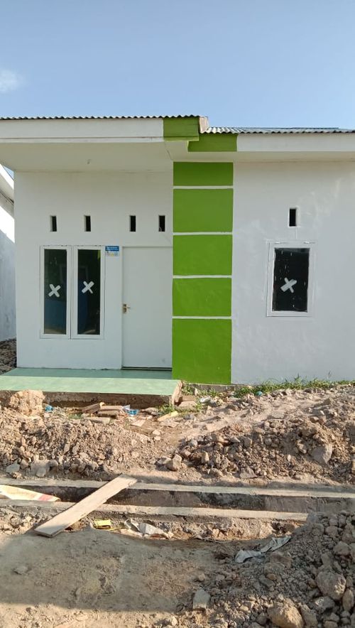 foto tampak rumah tipe 36 SUBSIDI perumahan MARISA INDAH