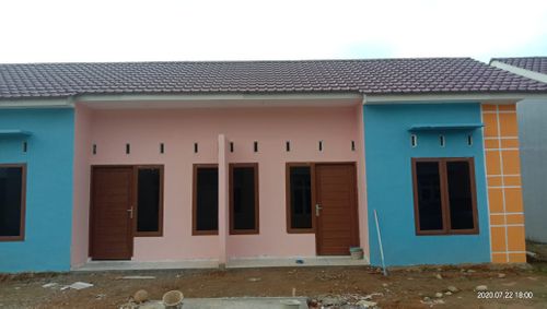 foto tampak rumah tipe 36 perumahan Salam Tani Permai