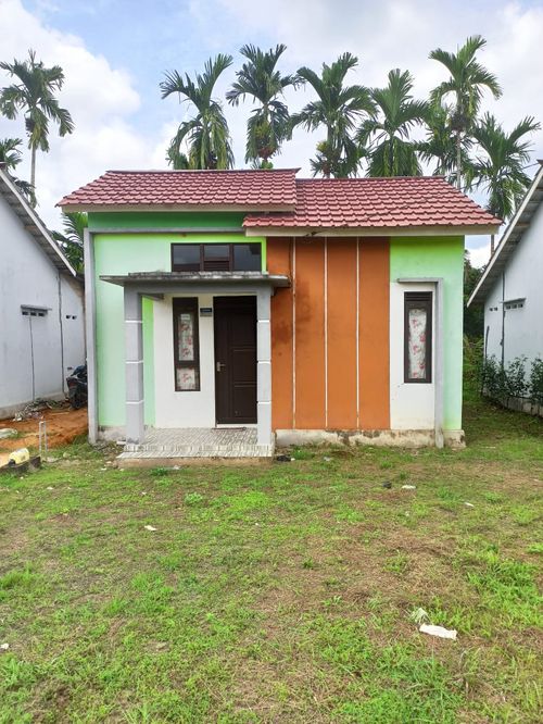 foto tampak rumah tipe 36 perumahan Permai 4