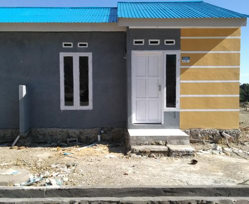 foto tampak rumah tipe 36/72 perumahan Bukit Safa Madani 2