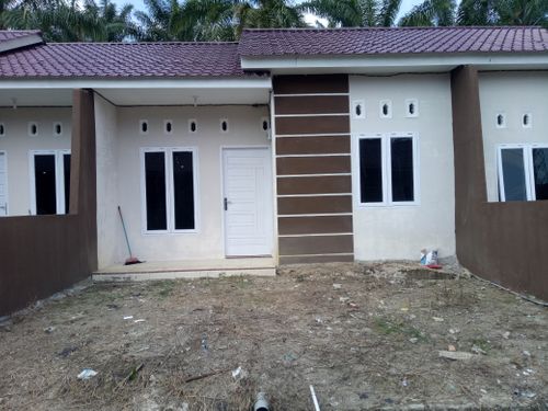 foto tampak rumah tipe 36/114 perumahan PONDOK INDAH NAGAHUTA