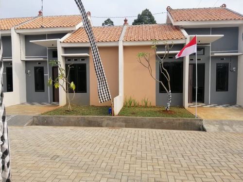 foto tampak rumah tipe Subsidi perumahan Bancar Residence 2 Meteseh