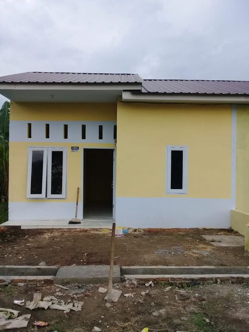 foto tampak rumah tipe 36 perumahan SERBA JADI INDAH