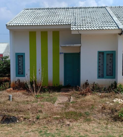 foto tampak rumah tipe 36 perumahan Maisons De la Propriete