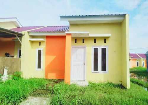 foto tampak rumah tipe 36/60 perumahan CERME PRISMA LAND
