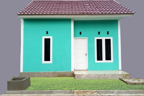 foto tampak rumah tipe Rsh perumahan GRIYA LESTARI ABADI