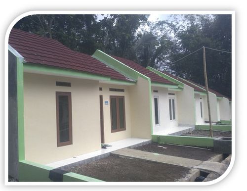 foto tampak rumah tipe 33/66 perumahan GUSTI D'BUANA RESIDENCE