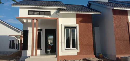 foto tampak rumah tipe 36 perumahan SAMUDRA GP BARO I RESIDENCE