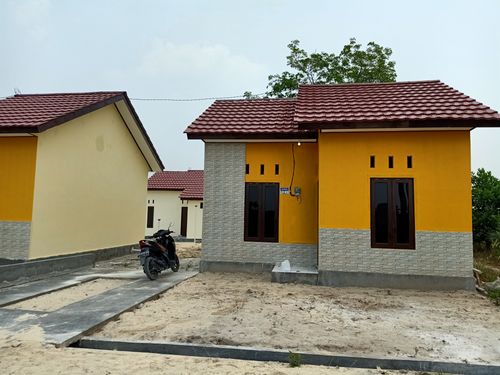 foto tampak rumah tipe 36 Subsidi perumahan WISMA DANAU BIRU