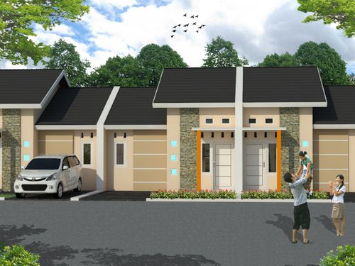 foto tampak rumah tipe Subsidi perumahan NUANSA GUNUNGSARI ASRI