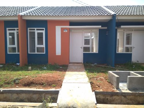 foto tampak rumah tipe 28/60 (2KT) 148.500.000 perumahan Permata Puri Harmoni 2