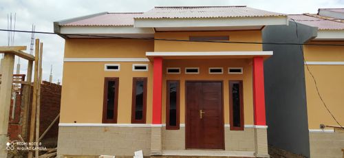 foto tampak rumah tipe 36 perumahan AQWA MULIA RESIDENCE 02