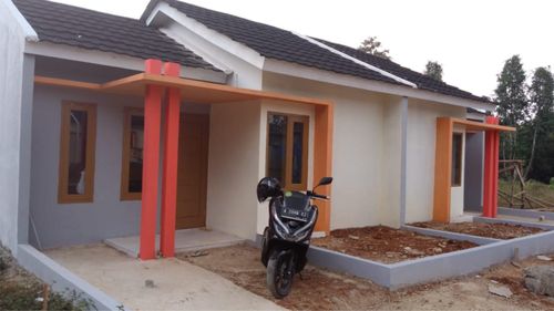foto tampak rumah tipe 27/60 perumahan GRIYA DRINGO ESTATE