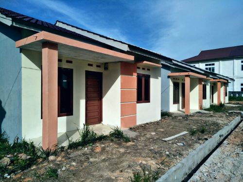 foto tampak rumah tipe 36 perumahan Griya nafadya 1