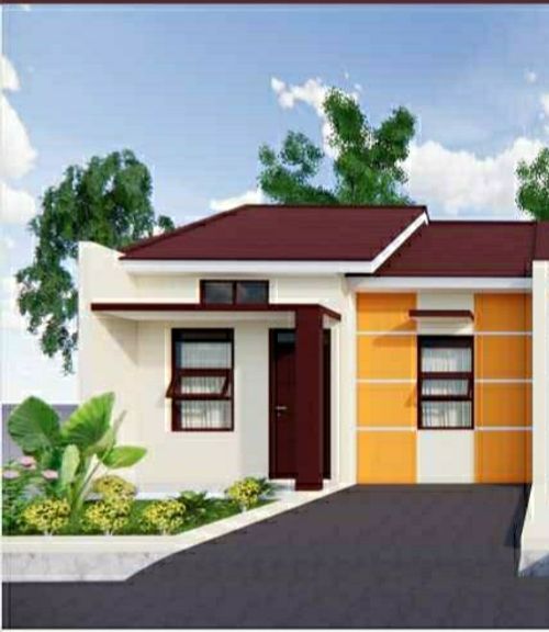 foto tampak rumah tipe 32/60 perumahan LOVINA VILLAGE LUWUNG