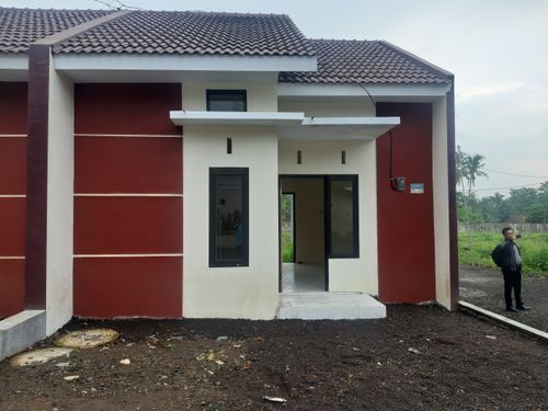 foto tampak rumah tipe 36/72 perumahan PUJER BERKAH PERMAI