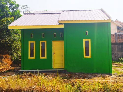 foto tampak rumah tipe 36/96 perumahan GRIYA AGUNG PERMAI LESTARI