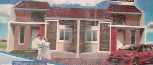 foto tampak rumah tipe 36 perumahan PERUMAHAN GRIYA MARISCHA MANDIRI