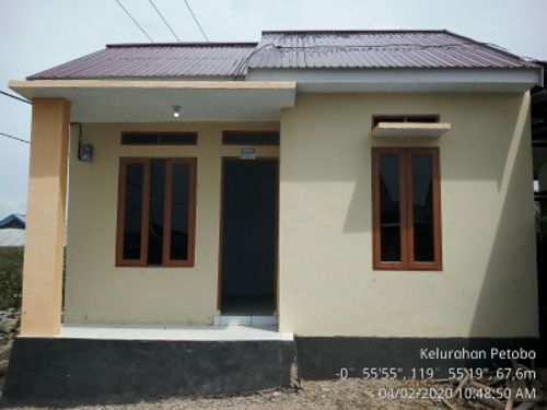 foto tampak rumah tipe 36 perumahan BATU MULIA
