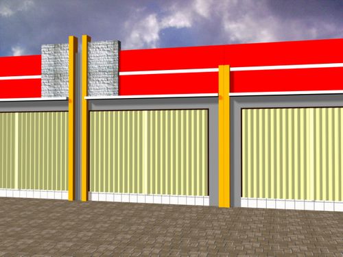 foto tampak rumah tipe 54 perumahan GRIYA GANDUKEPUH PERMAI