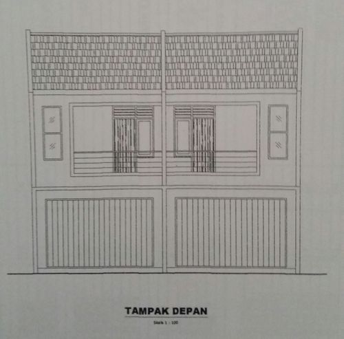 foto tampak rumah tipe RUKO perumahan GRAHA RINJANI