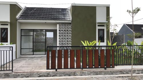 foto tampak rumah tipe 27 perumahan GREEN ASIA