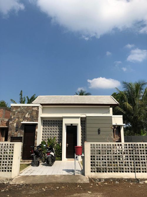 foto tampak rumah tipe 36 perumahan GREEN ASIA