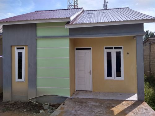 foto tampak rumah tipe 36 perumahan TOWER RESIDENCE