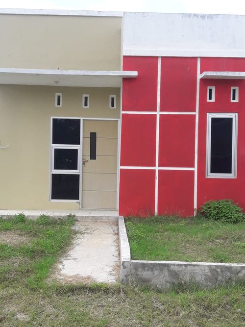 foto tampak rumah tipe 36 perumahan CLUSTER DIPONEGORO