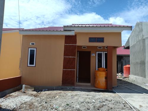 foto tampak rumah tipe subsidi perumahan Griya Tadulako Permai 4 Tahap 2